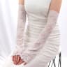 Women Lace Fishnet Fingerless Gloves Sun Arm Sleeves 7