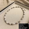 Romance Mixed Pearl Beaded Necklace For Women Elegant Pearl Beaded Necklace Clavicle Chain 7