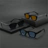 Classic Square Sunglasses Set Of Unisex Retro Fashion Shades 8