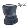 Cooling Ice Silk Neck Gaiter UV Protection Face Cover For Hiking Cycling  Outdoor Sports 6