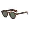 Retro Round Uv Sunglasses For Women  Men Vintage Punk Small Round Shades 5