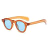 Retro Round Uv Sunglasses For Women  Men Vintage Punk Small Round Shades 7