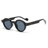 Retro Round UV Sunglasses For Men  Women Punk Rivet Unisex Shades 7