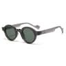 Retro Round UV Sunglasses For Men  Women Punk Rivet Unisex Shades 10