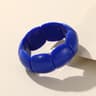 Color Pop Resin Beaded Bracelet Stretch Colorful Bangle For Women 4