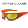 Retro Sunglasses For Women  Men Trendy Oval Sunglasses With Mirror Lens Punk Eyewear 9