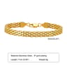 Gold Plated Stainless Steel Paperclip Bracelet For Women Adjustable Chunky Stackable Link Jewelry 8