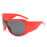 Oversized Sunglasses Vintage Square Shield Gradient Driving Shades For Women  Men 10