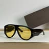 Luxury Oversized Pilot Sunglasses UV400 Retro Aviator Driving Shades For Women  Men 7