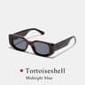 Classic Retro Sunglasses With Bold Irregular Thick Frame For Men  Women 6
