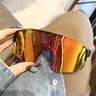 Summit Shield Cycling Sunglasses Large Frame Sports Shades For Running Hiking  Outdoor Adventures 7