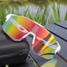 Summit Shield Cycling Sunglasses Large Frame Sports Shades For Running Hiking  Outdoor Adventures 14