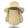Quick Dry Sun Hat With Face Cover  Neck Flap Breathable Fishing Hat For Outdoor UV Protection 5