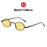 Small Oval Sunglasses For Women Vintage Sunglasses With Gold Metal Frame Retro Shades 7