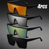 Oversized Driving Sunglasses With Anti Glare One Piece Shield Lens For Men  Women 12