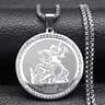 Seven Archangels Necklace With Seal Of Solomon Stainless Steel Protection Pendant 7