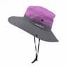 Wide Brim Sun Hat With Neck Flap Breathable Adjustable Fishing  Beach Cap 0