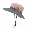 Wide Brim Sun Hat With Neck Flap Breathable Adjustable Fishing  Beach Cap 7