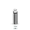 Portable Waterproof Pill Container Stainless Steel EDC Survival Capsule For Travel Camping  Emergen 6