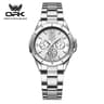 Womens Quartz Watch Waterproof Stainless Steel Luminous Fashion Wristwatch 7
