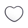 HeartShaped Handheld Mirror Portable Makeup Mirror Compact Vanity Mirror For Travel  Daily TouchUps 6
