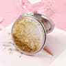 Compact Makeup Mirror Pocket Mirror Foldable Double Sided Travel Mirror With Quicksand Design 9