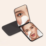 LED Makeup Mirror Compact Folding Mirror With Magnification  LED Lights For Travel 7