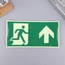 Glow In The Dark Exit Sign Photo Luminescent Emergency Exit Sticker For Fire Safety And Evacuation 6