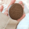 Chocolate Biscuit Compact Makeup Mirror With Foldable Comb Travel Pocket Mirror 6