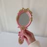 Vintage Handheld Makeup Mirror Retro Vanity Mirror For Makeup Beauty  Vanity Display 7