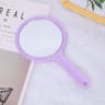 Portable Handheld Makeup Mirror With 3X Magnifying Double Sided Mirror For Travel  Daily Beauty 6