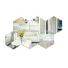 Hexagon Mirror Wall Stickers 3D Acrylic DIY Wall Decor For Living Room Bedroom Bathroom 11
