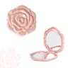 Retro Rose Compact Makeup Mirror DoubleSided Folding Pocket Mirror For Travel  Everyday TouchUps 9