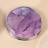 Vintage Stripe Compact Makeup Mirror Portable Mini Cosmetic Pocket Mirror For Purse Travel 6
