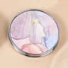 Vintage Stripe Compact Makeup Mirror Portable Mini Cosmetic Pocket Mirror For Purse Travel 7