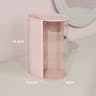 360 Rotating Jewelry Organizer Clear 2 Or 3 Tier Makeup Storage Box 6