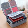 Secure 8 Layer Fireproof Document Organizer With Lock And Water Resistant Storage 7