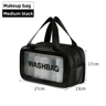Large Capacity Travel Toiletry Bag With Wet Dry Separation And Waterproof Double Layer Organizer 6