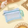 Transparent Mesh Makeup Bag Portable Travel Toiletry Organizer 6