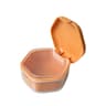 3 Layer Denture Bath Box And Retainer Cleaning Case With Drain Basket Leakproof Travel Storage 7