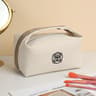 Floral Canvas Makeup Bag Travel Cosmetic Organizer For Women 6