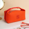 Floral Canvas Makeup Bag Travel Cosmetic Organizer For Women 7