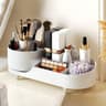 360 Rotating Makeup Organizer Large Capacity Cosmetic Storage 6