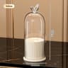 Sliding Toothbrush Holder 360 Rotating Bathroom Organizer With Dustproof Cover 6