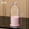 Sliding Toothbrush Holder 360 Rotating Bathroom Organizer With Dustproof Cover 7