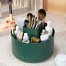 360 Degree Rotating Makeup Organizer ABS Cosmetic Storage Holder For Vanity 0