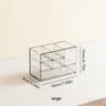 Acrylic Makeup Organizer With 6 Drawers Clear Desk And Jewelry Storage 7