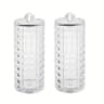 Clear Acrylic Scrunchie Holder And Cotton Pad Storage Organizer 0