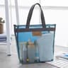 Women Mesh Travel Toiletry Bag Cosmetic Organizer Beach Shower Storage Bag 6
