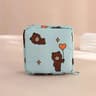 Portable Sanitary Napkin Storage Bag Waterproof Period Pouch For Women And Girls 7